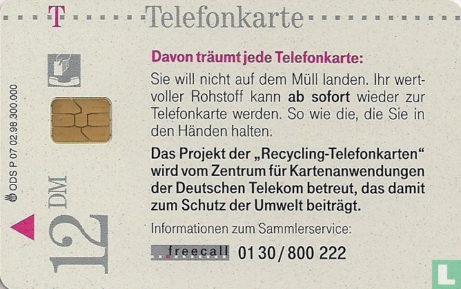 Ich war eine Telefonkarte