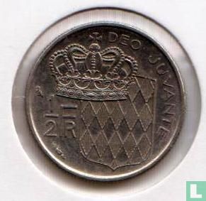 Monaco ½ franc 1968