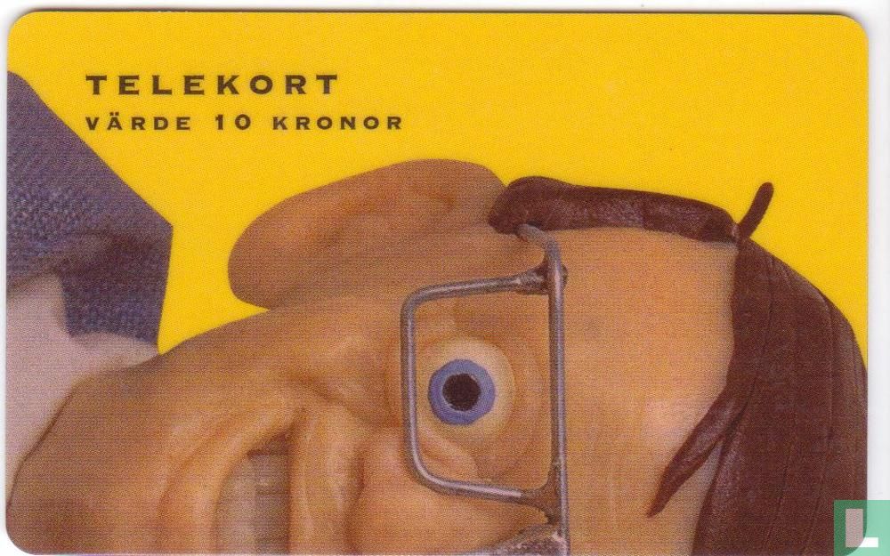 Telekort - Värde 10 Kronor - E2.TELE2.TEL