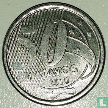 Brésil 50 centavos 2010