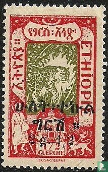 Léopard, avec surcharge