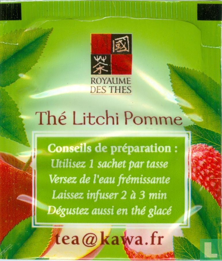 Thé Litchi Pomme