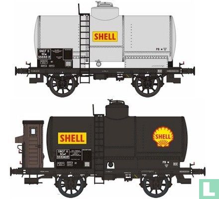 Ketelwagens SNCF "SHELL"