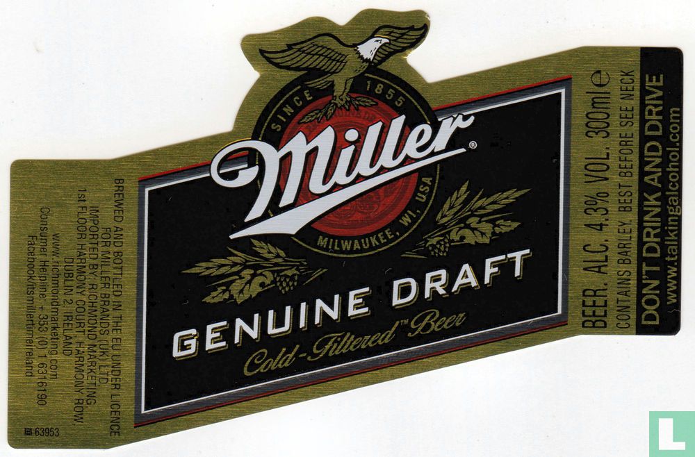 Miller Genuine Draft