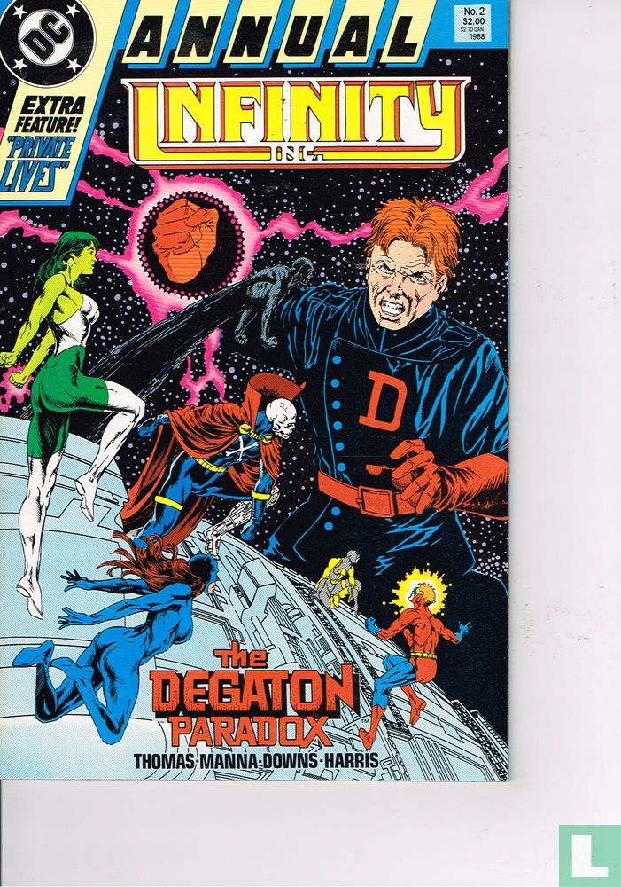 Infinity inc. Annual 2