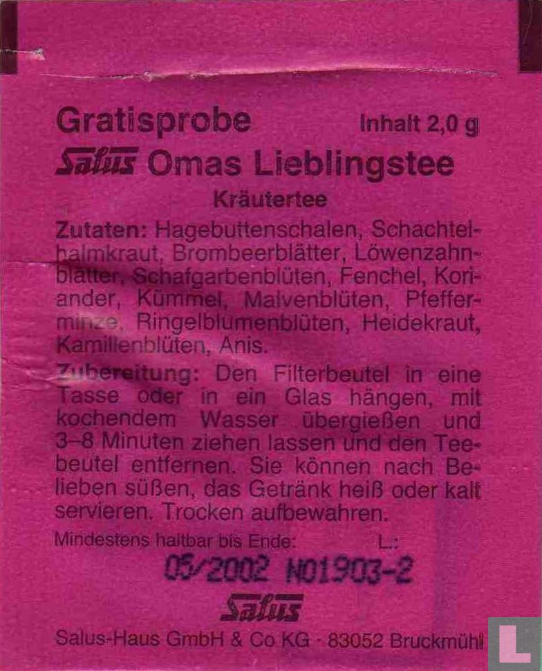 Omas lieblingstee