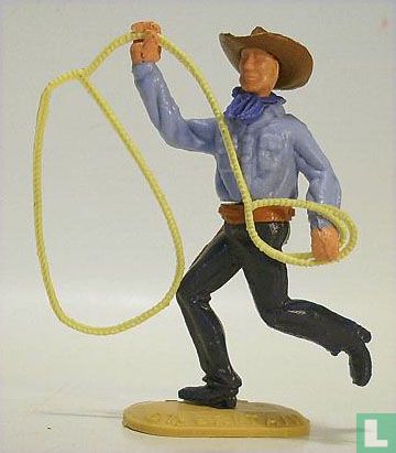 Cowboy met lasso