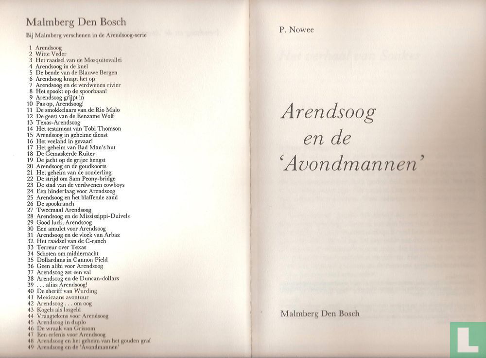 Arendsoog en de "Avondmannen"
