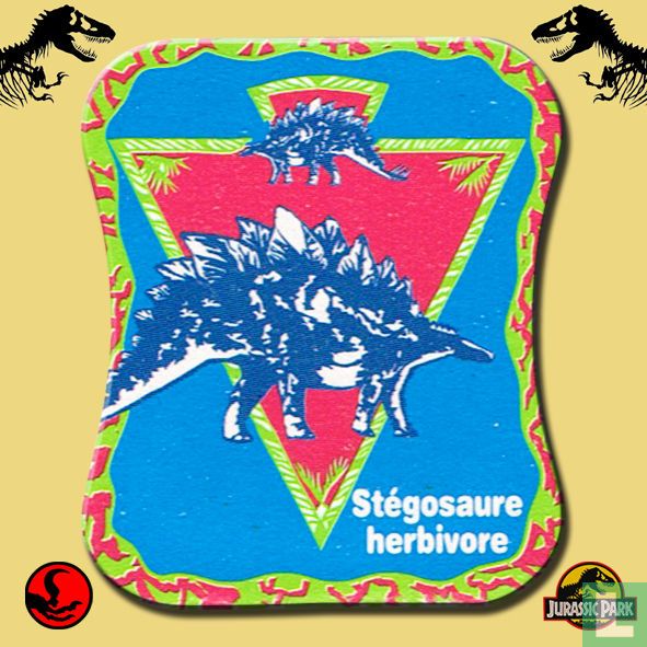 Stégosaure herbivore