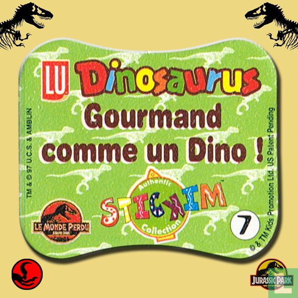 Stégosaure herbivore