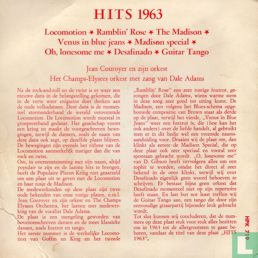 Hits 1963