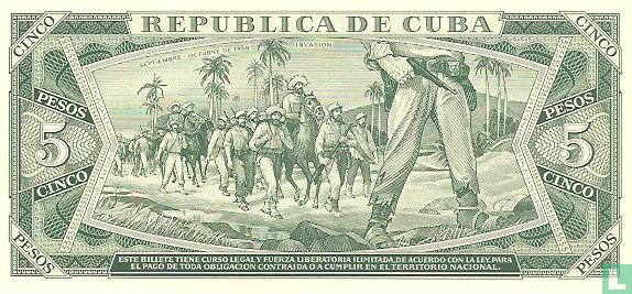 Cuba 5 pesos