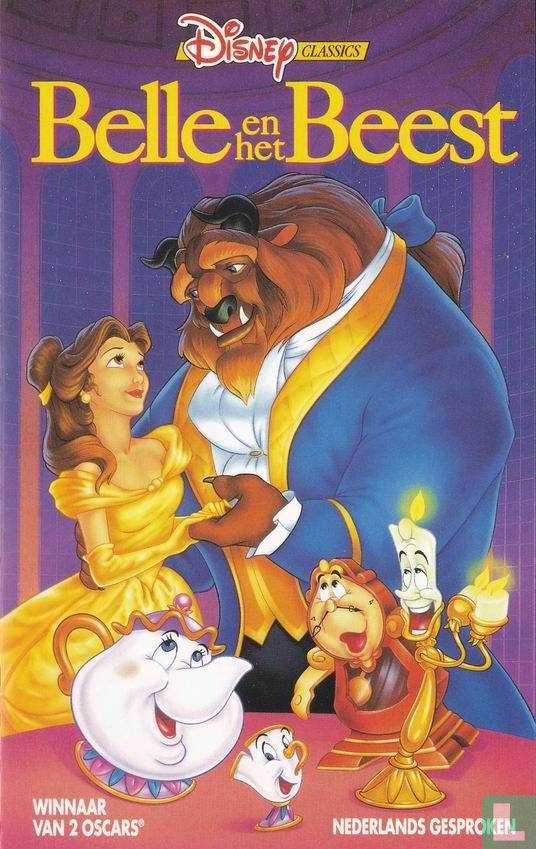 Belle en het Beest VHS 33 (1993) - VHS tape - LastDodo