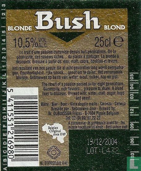 Bush Blonde Blond