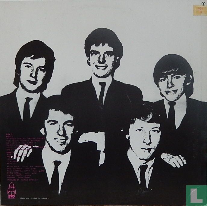 Eric Clapton + Yardbirds