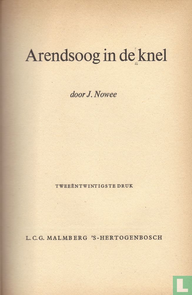 Arendsoog in de knel