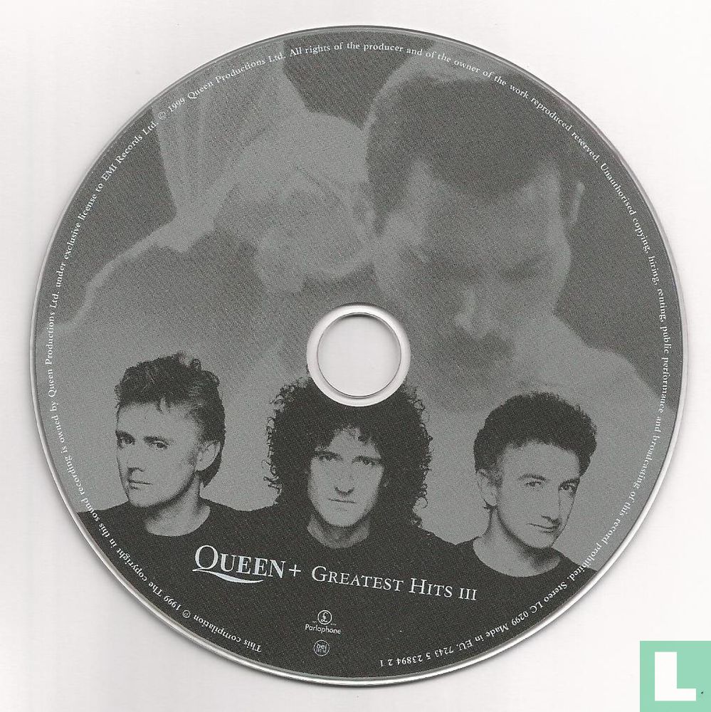 Greatest Hits III (Queen+) CD 7243-5-23894-2-1 (1999) - Queen