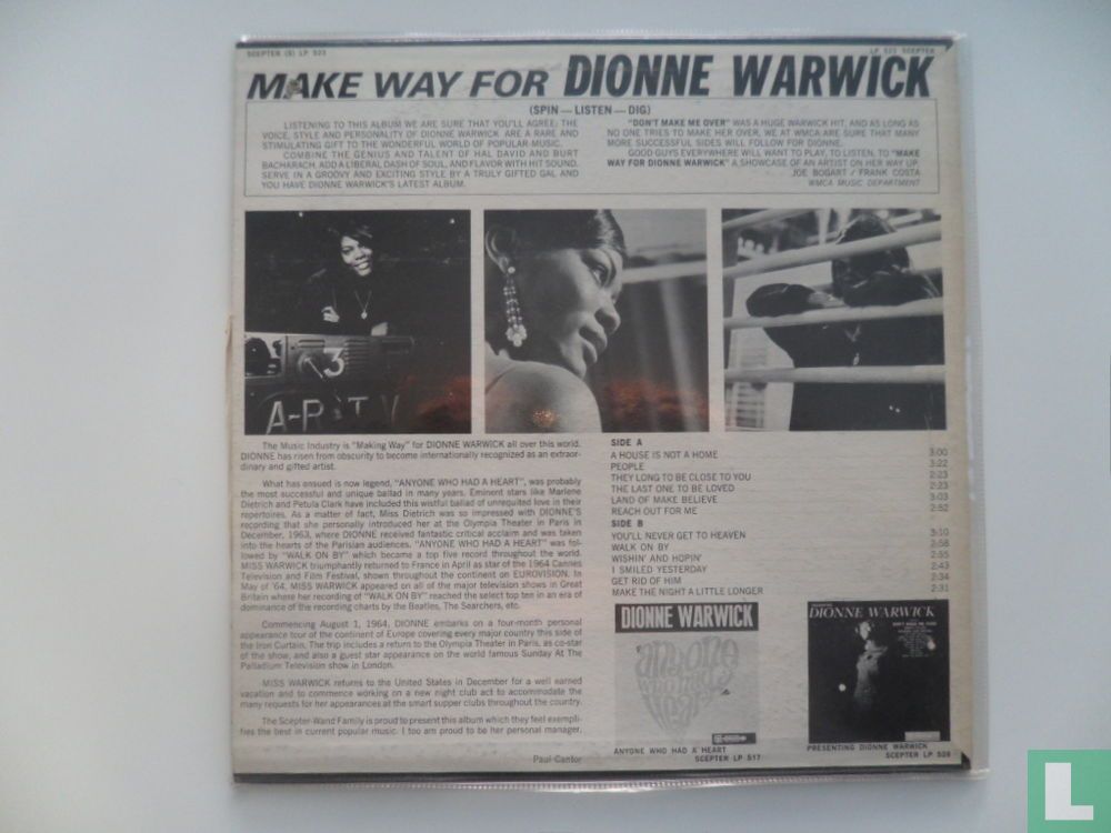 Make Way For Dionne Warwick