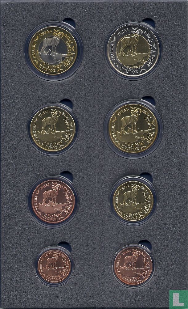 Cyprus euro proefset 2003