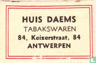 Huis Daems - Tabakswaren