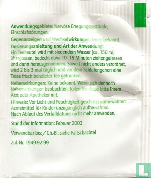 Schlaf- und Nerventee