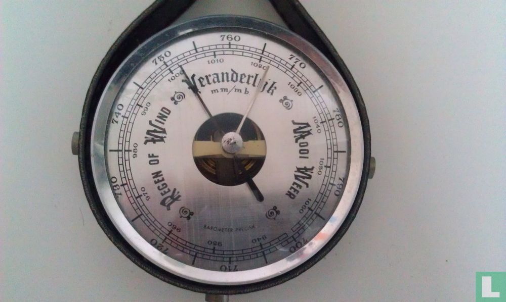 Barometer im Ledergürtel