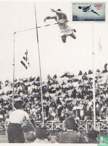 Pole Vaulting (Rome olympics)
