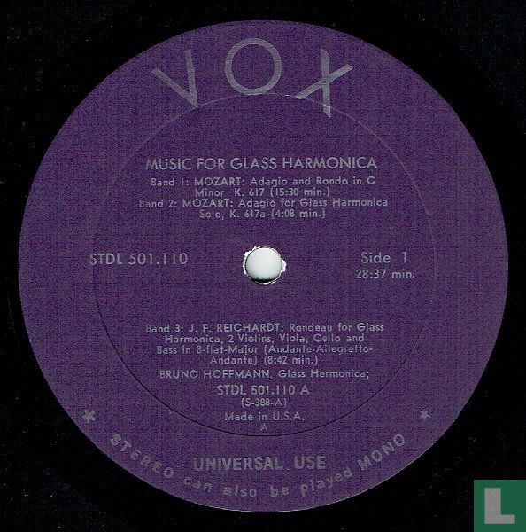 Music for Glass Harmonica