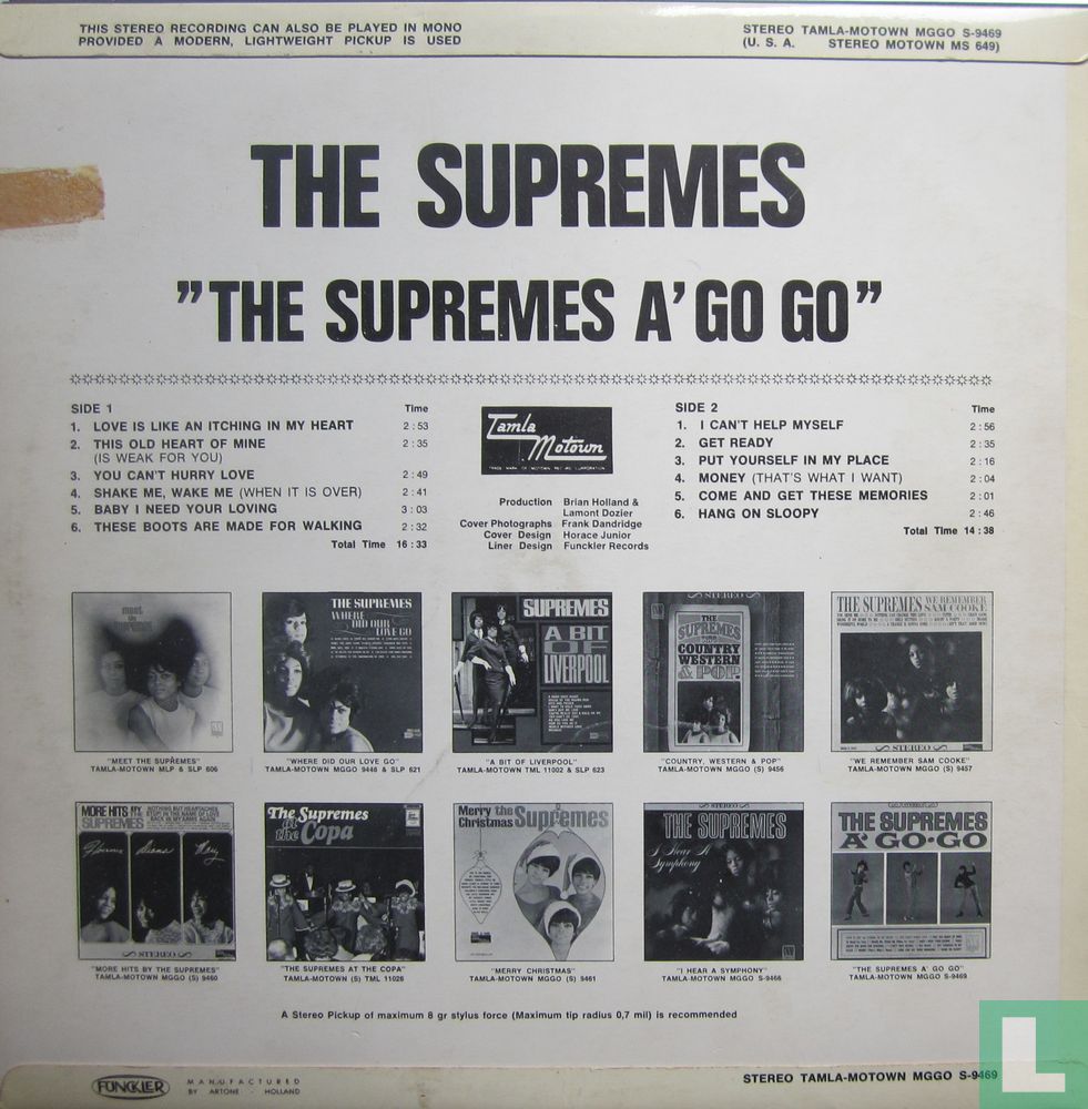 The Supremes A' Go Go