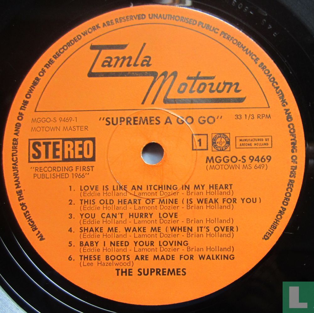 The Supremes A' Go Go