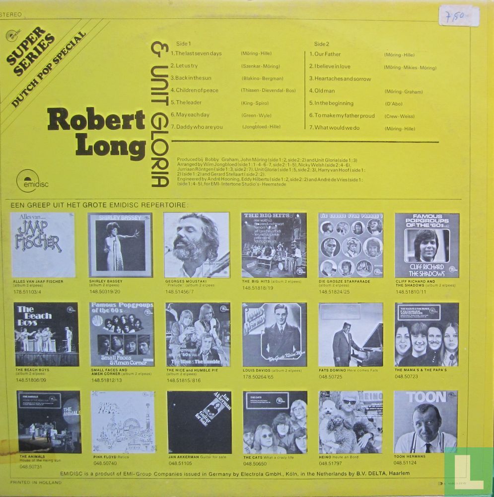 Robert Long & Unit Gloria 