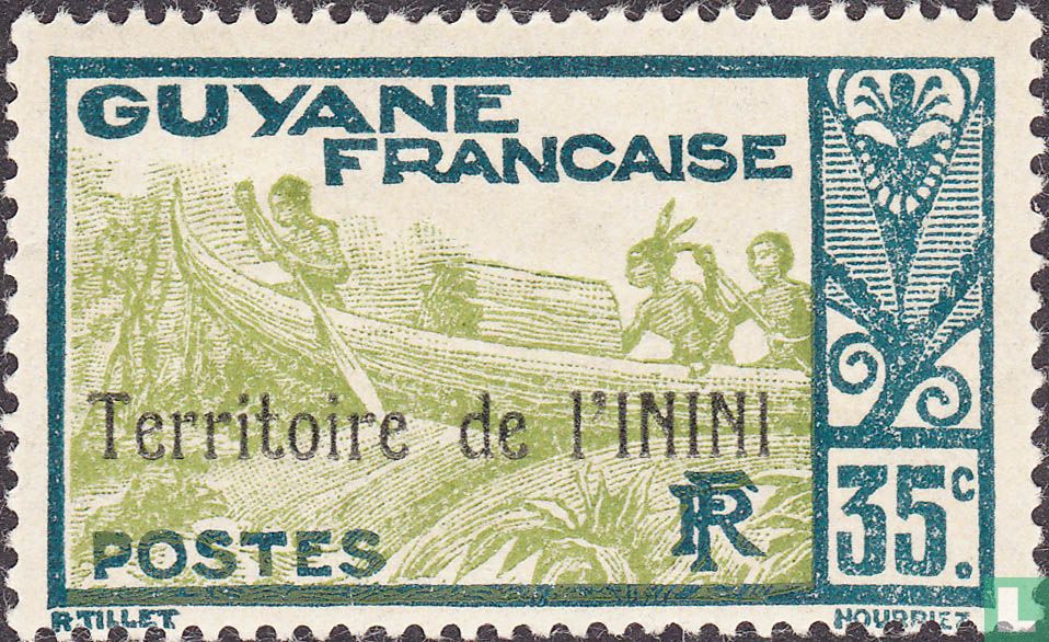 Canoe on the Maroni