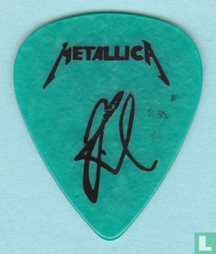 Plectre Guitare Metallica - Logo Groupe - Médiator Collection - Accessoire Guitariste Fan