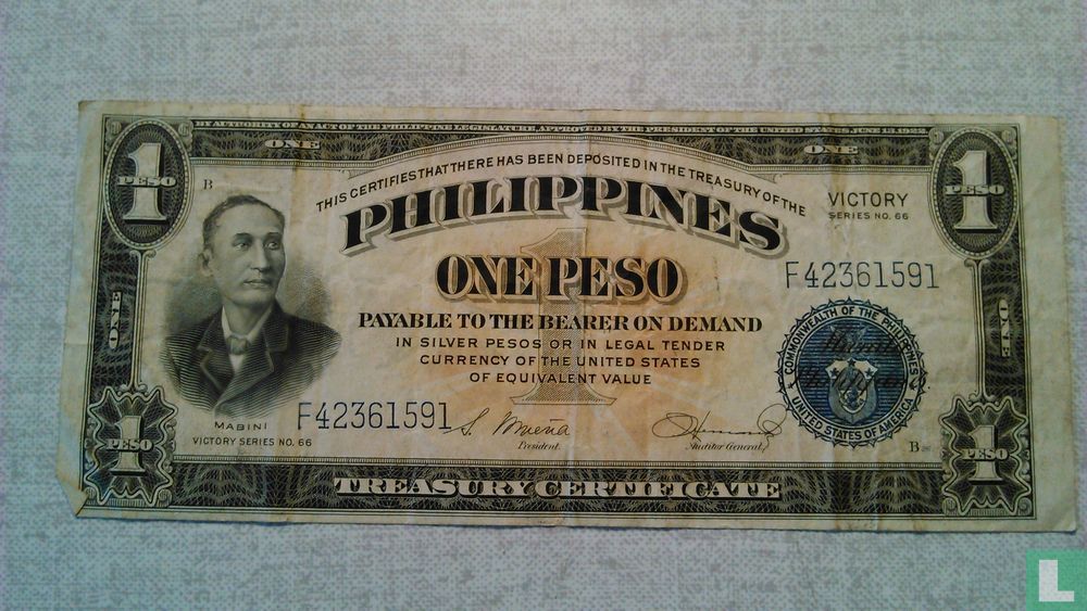 one peso 1944