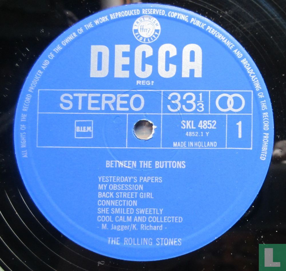 Between The Buttons
