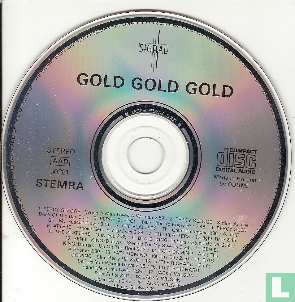 Gold gold gold