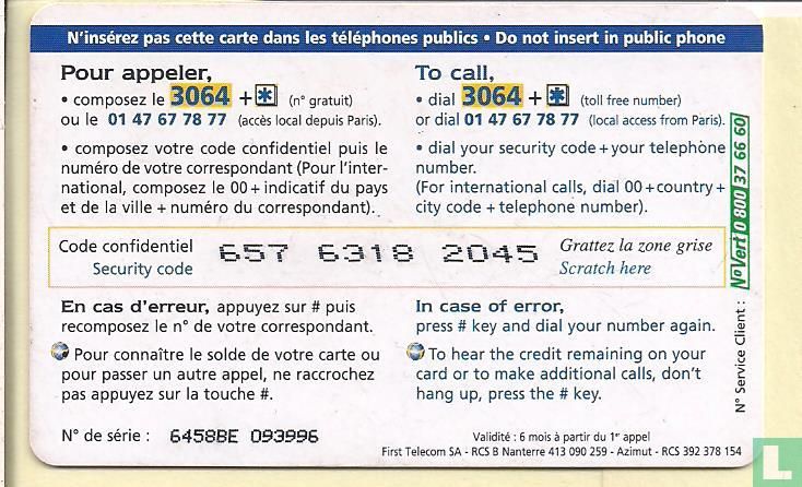 First carte - First Telecom - LastDodo
