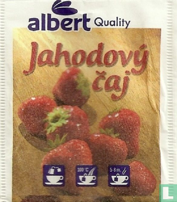 Jahodový caj