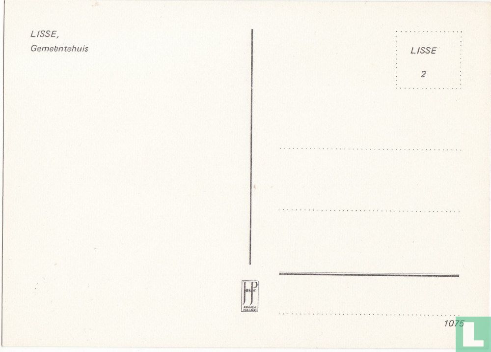 LISSE, Gemeentehuis