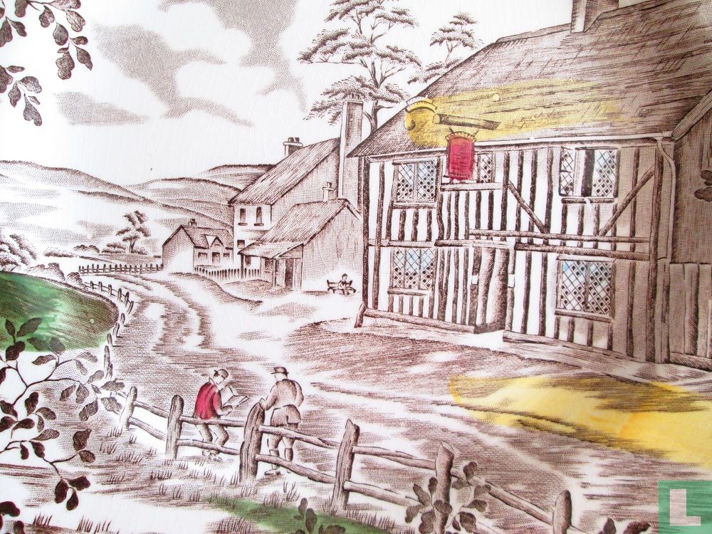 Sierbord - Dickens - Burleigh ware