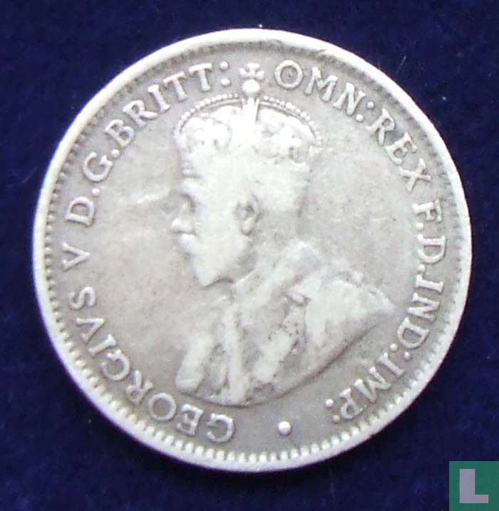 Australia 3 pence 1917
