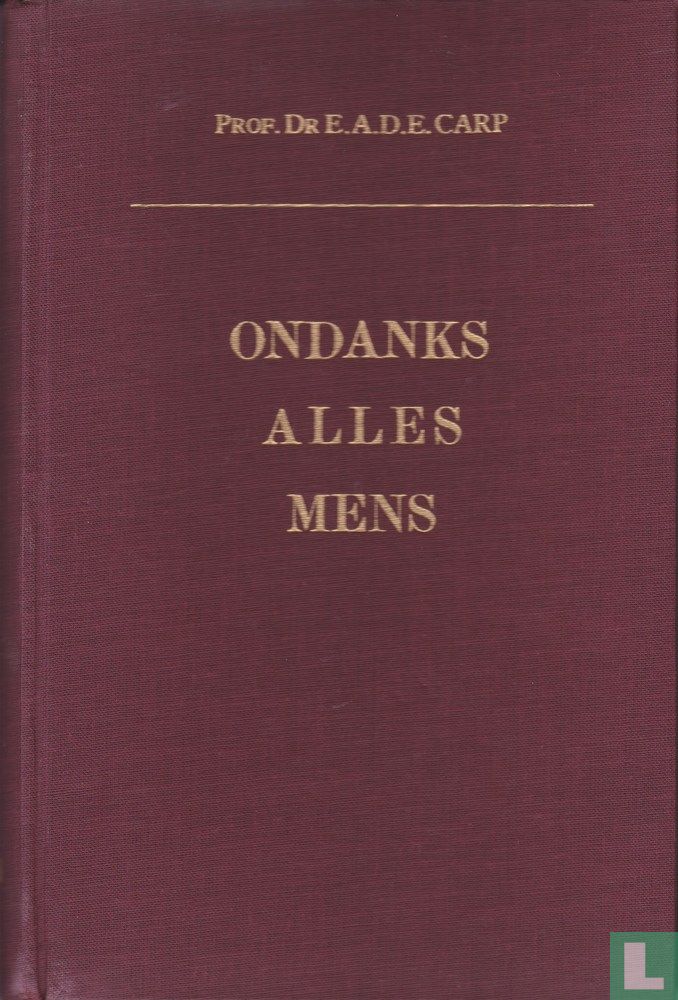 Ondanks alles mens
