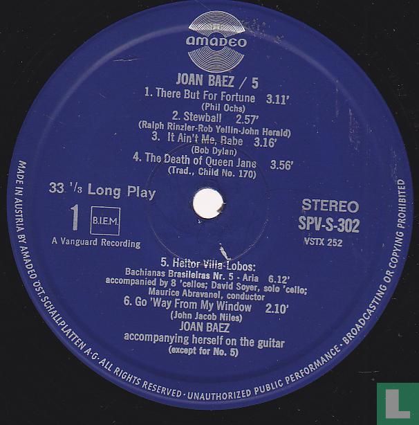 Joan Baez / 5