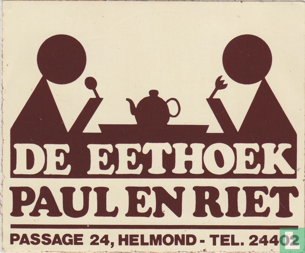 De eethoek Paul en Riet