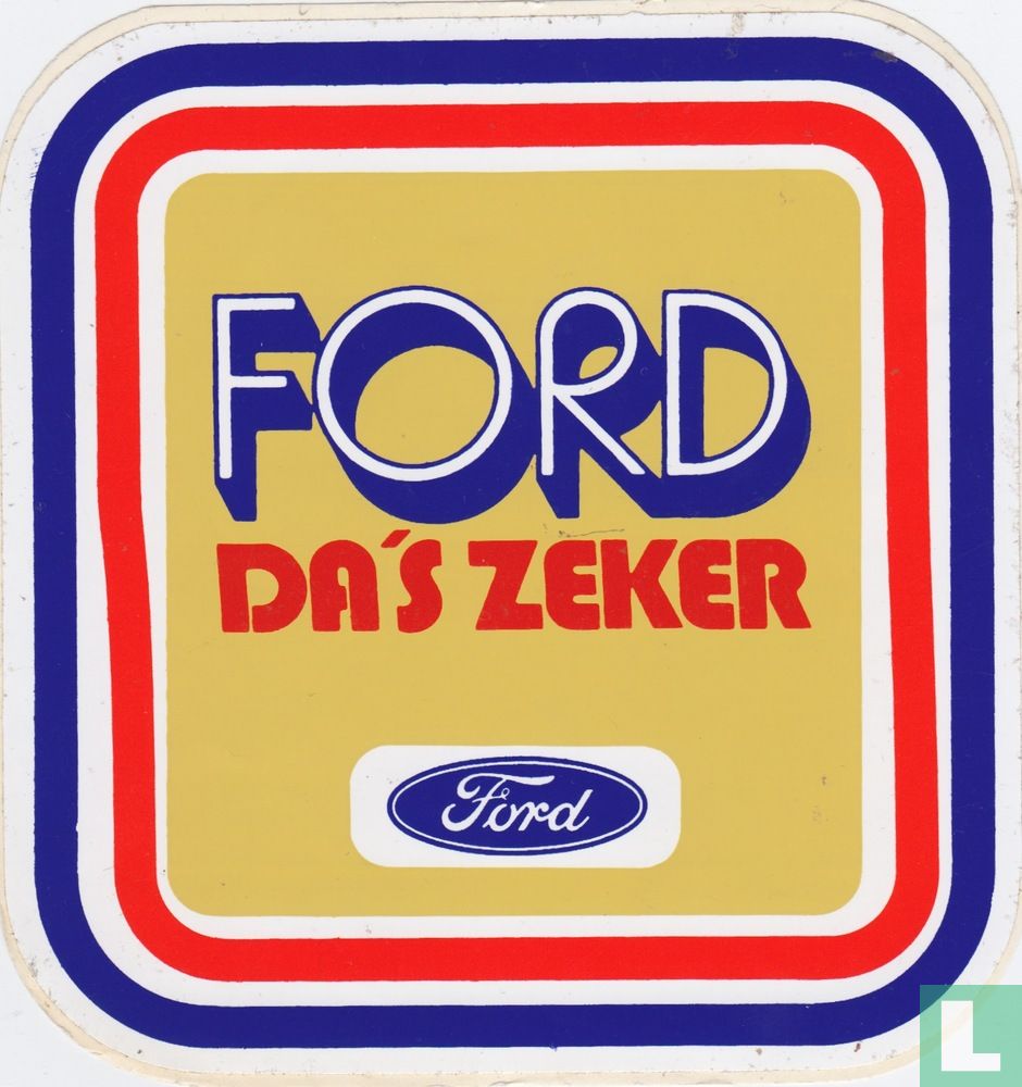 FORD da's zeker