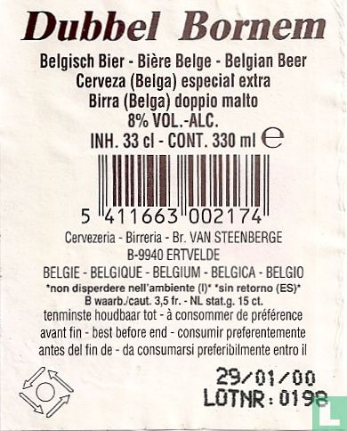 Bornem Abdij Dubbel