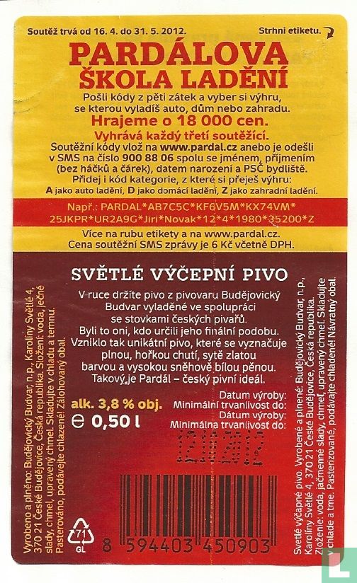 Pardál Svetlé Vycepní