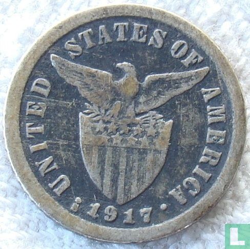 Philippines 10 centavos 1917