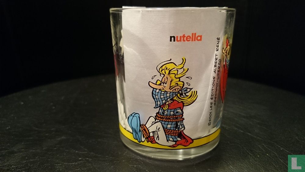 Verre de Nutella Asterix