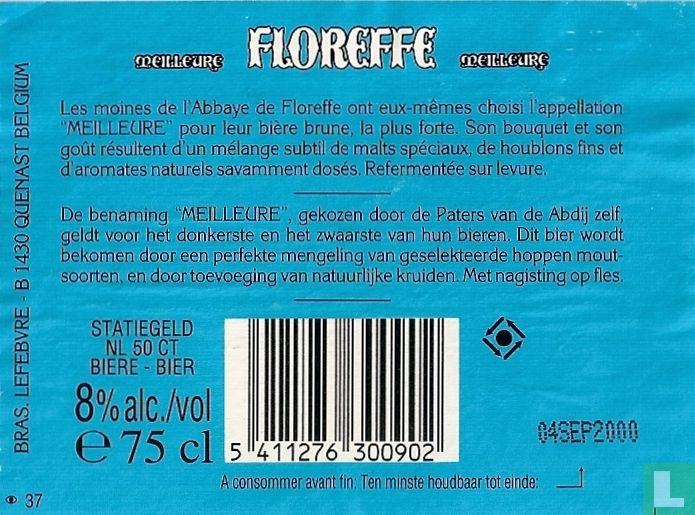 Floreffe Meilleure 75 cl